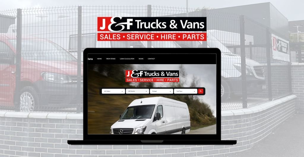 New JF Trucks and Vans Website Northern Ireland