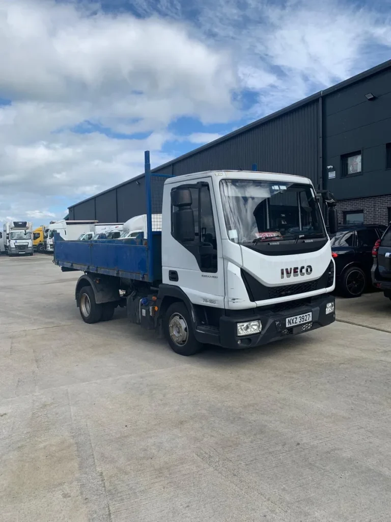 OCTOBER 2019 IVECO 75E16 7.5 TONNE TIPPER