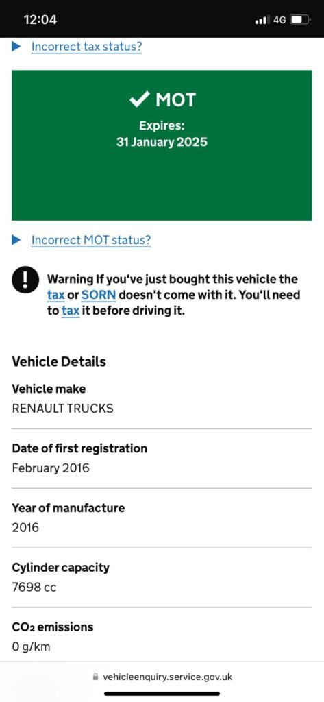 FEBRUARY 2016 RENAULT T250 18 TONNE