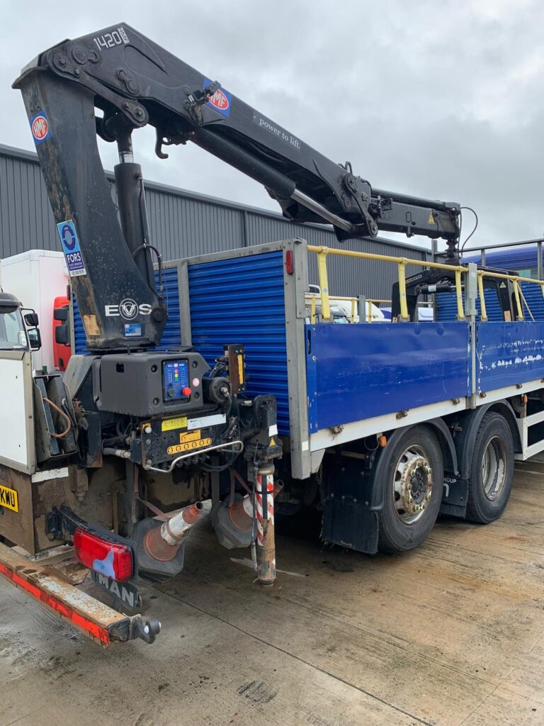 MAY 2017 MAN TGS 26-360 CRANE LORRY