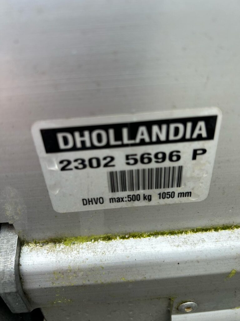 NEW DHOLLANDIA ALLOY TAIL LIFT 500KGS