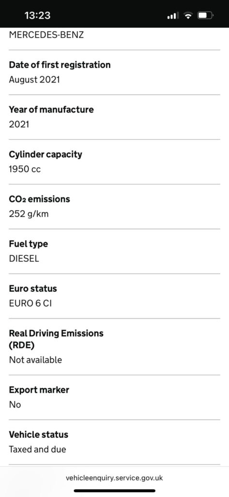 August 2021 Mercedes Sprinter Progressive 315cdi 2.0d LWB