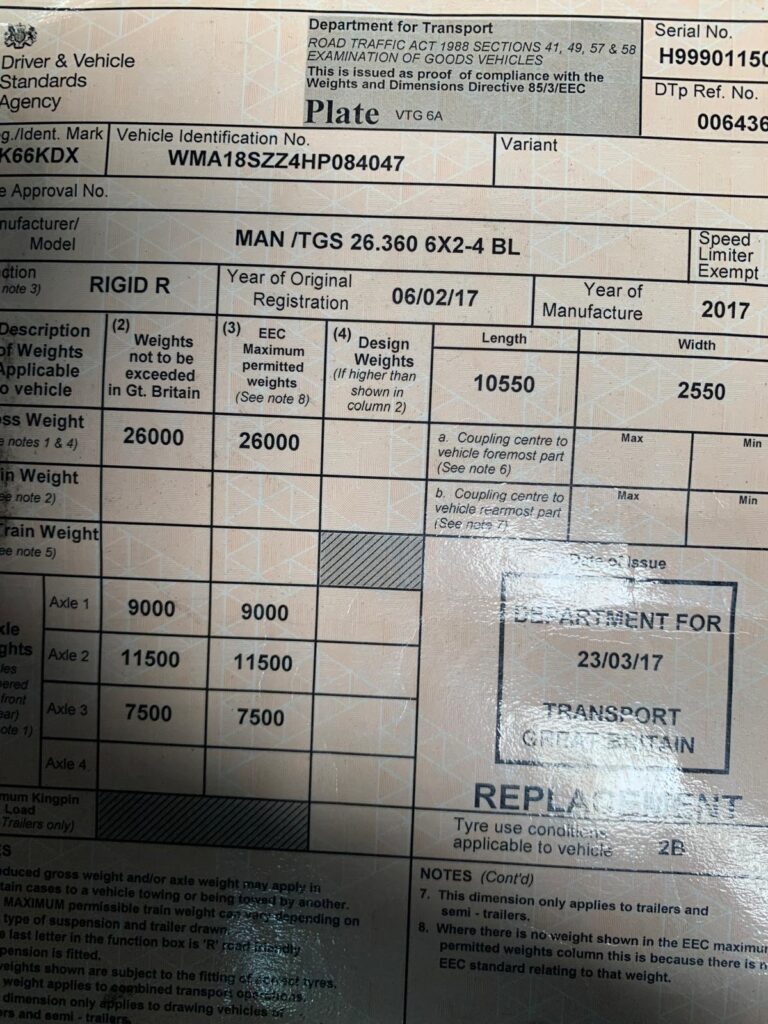 February 2017 MAN TGS 26 320