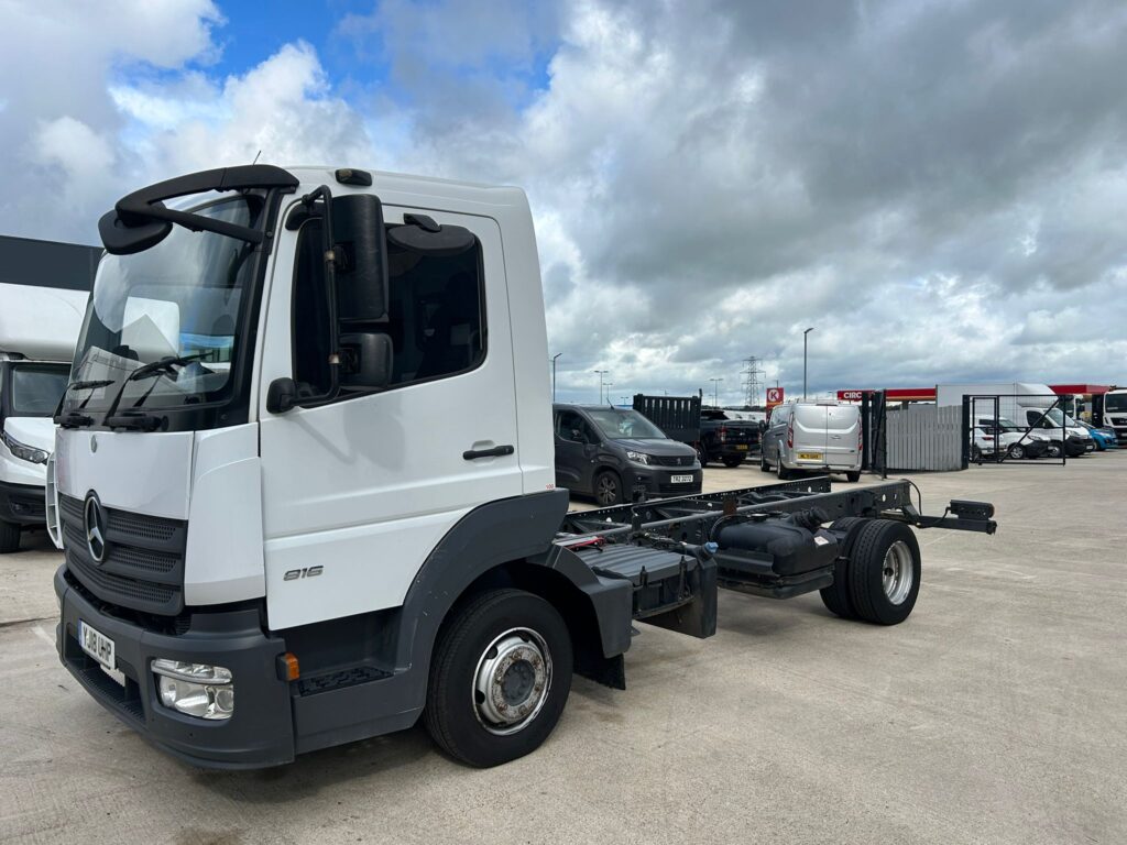 June 2018 Mercedes Atego 816 Chassis Cab