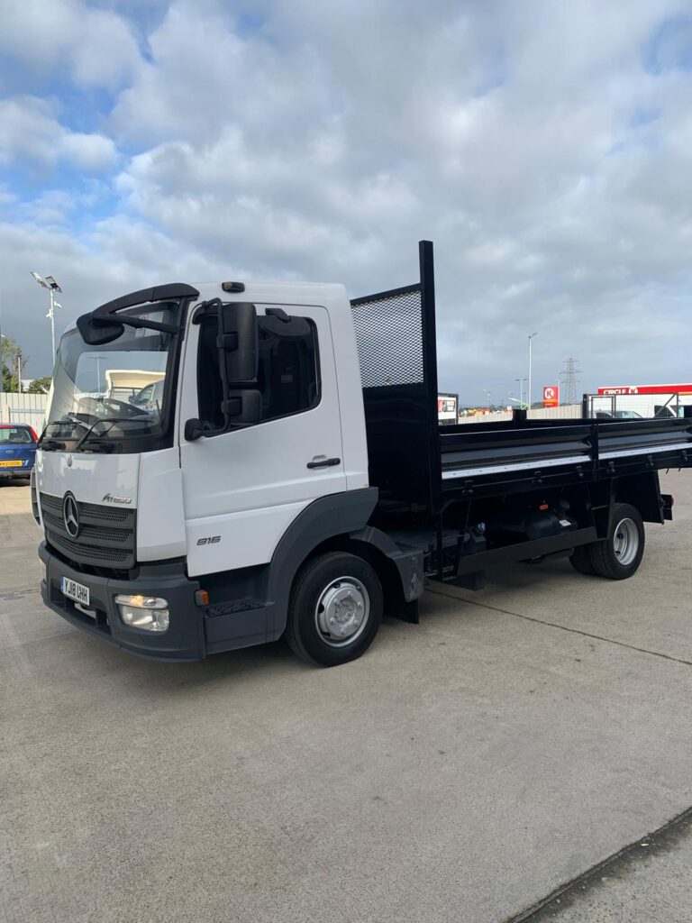 June 2018 Mercedes Atego 816 7.5T Tipper
