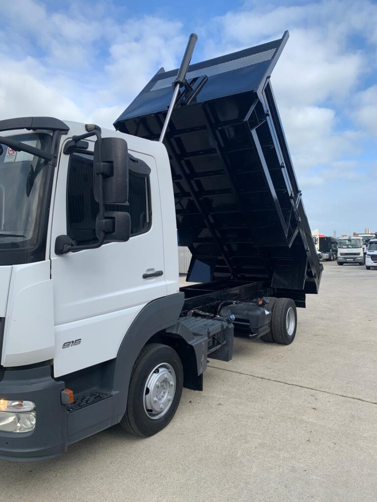 June 2018 Mercedes Atego 816 7.5T Tipper