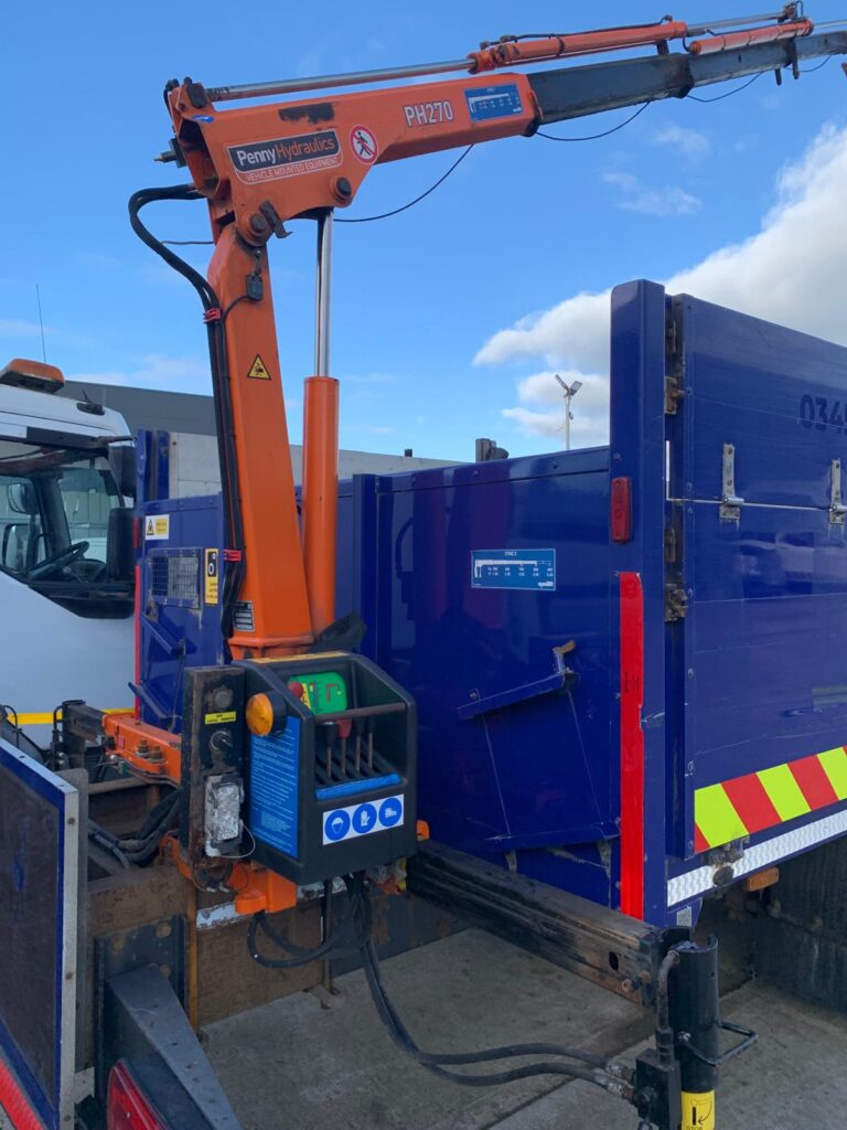 December 2018 DAF LF 45 180 12T Crane Lorry
