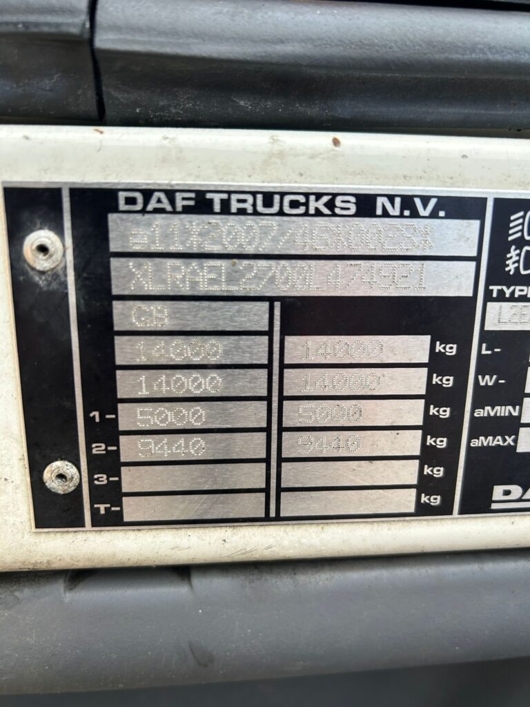 2018 DAF LF 55 230 14 Ton