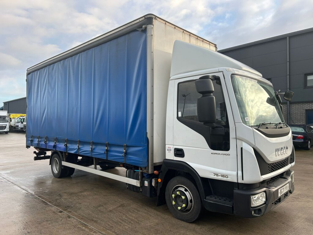 November 2021 Iveco 75e16 Curtainsider