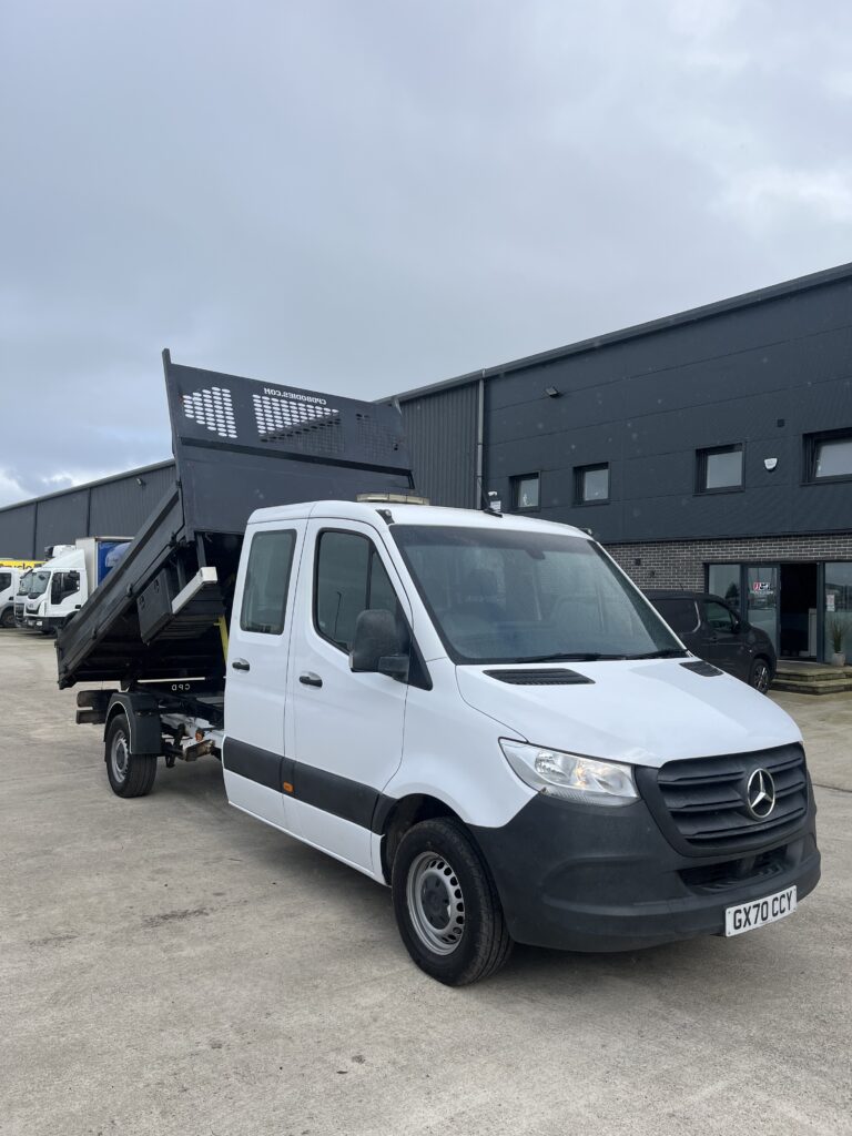 2021 Mercedes Sprinter Crew Cab 3.5T Tipper