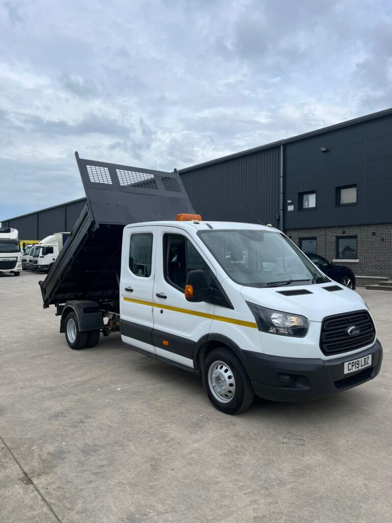 2019 Ford Transit 3.5t CrewCab Tipper