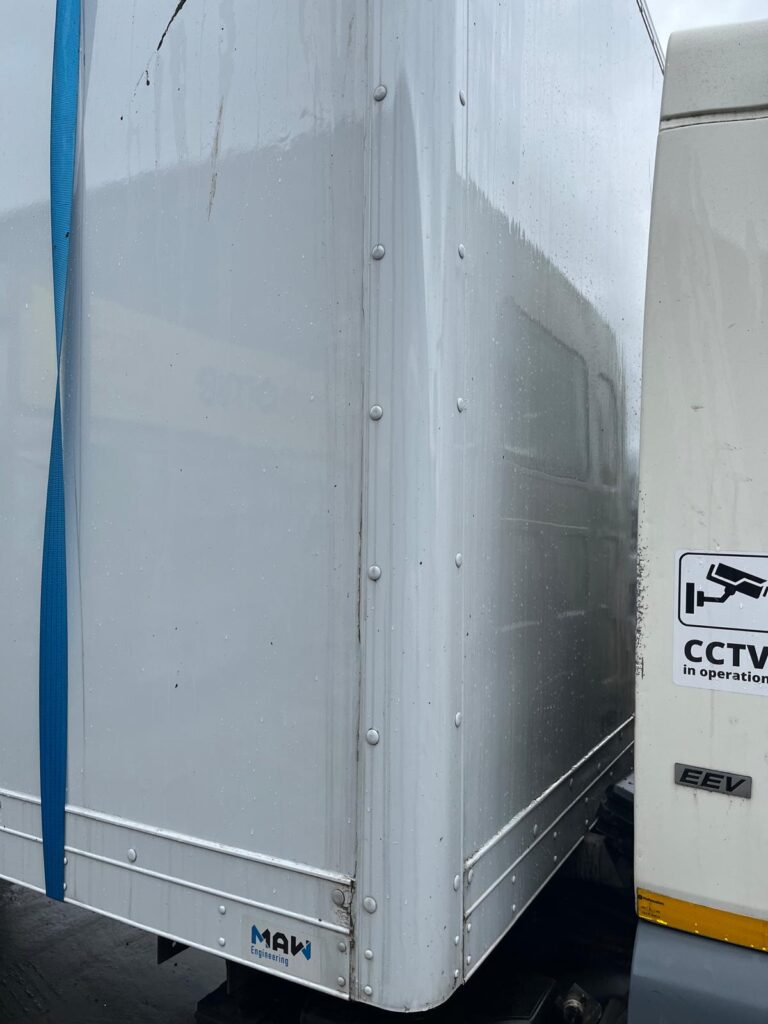 2021/22 22ft GRP Box Body with Cantilever Tail Lift