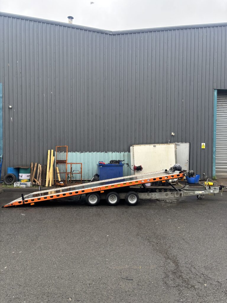 2021 Wiola W5 3 Axle Car Trailer