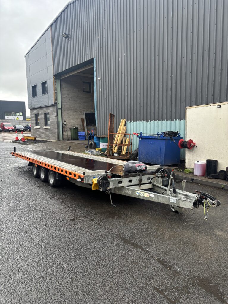 2021 Wiola W5 3 Axle Car Trailer