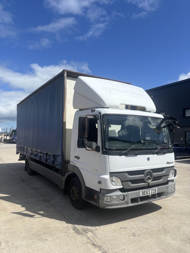 December 2013 Mercedes Atego 816 Curtainsider