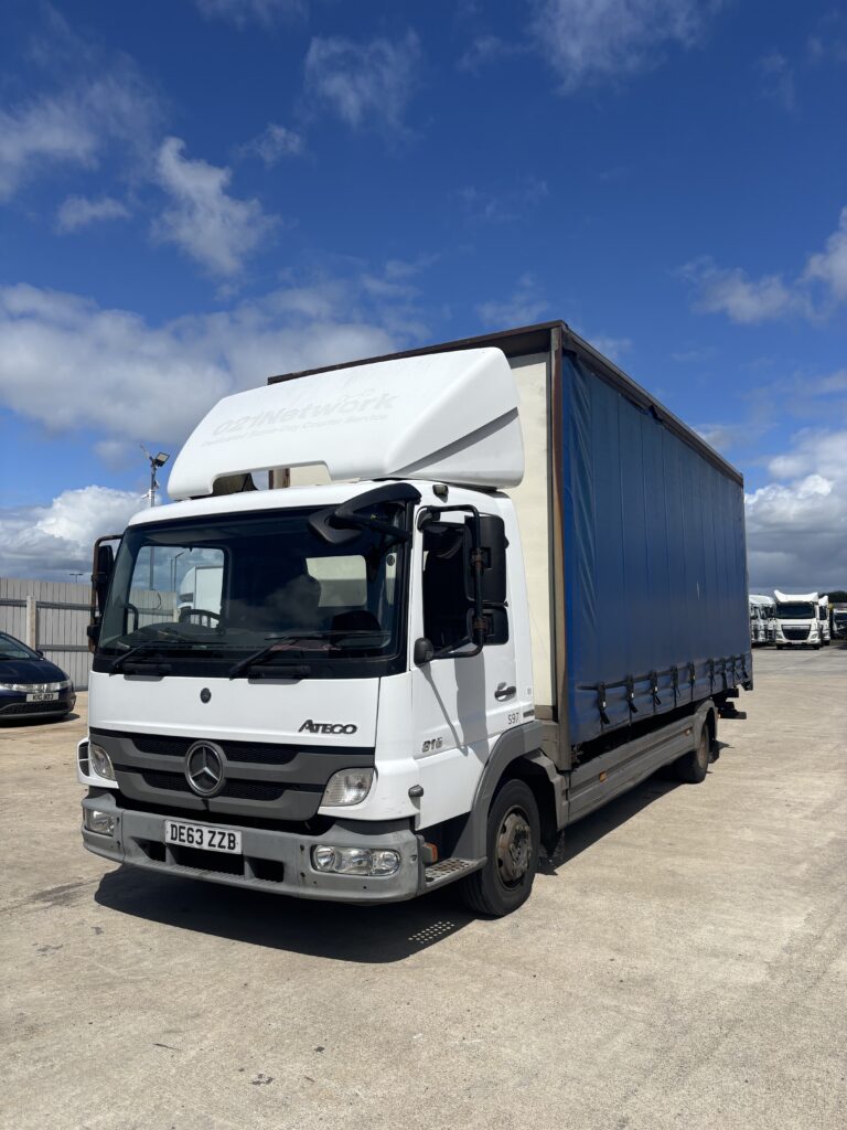 December 2013 Mercedes Atego 816 Curtainsider