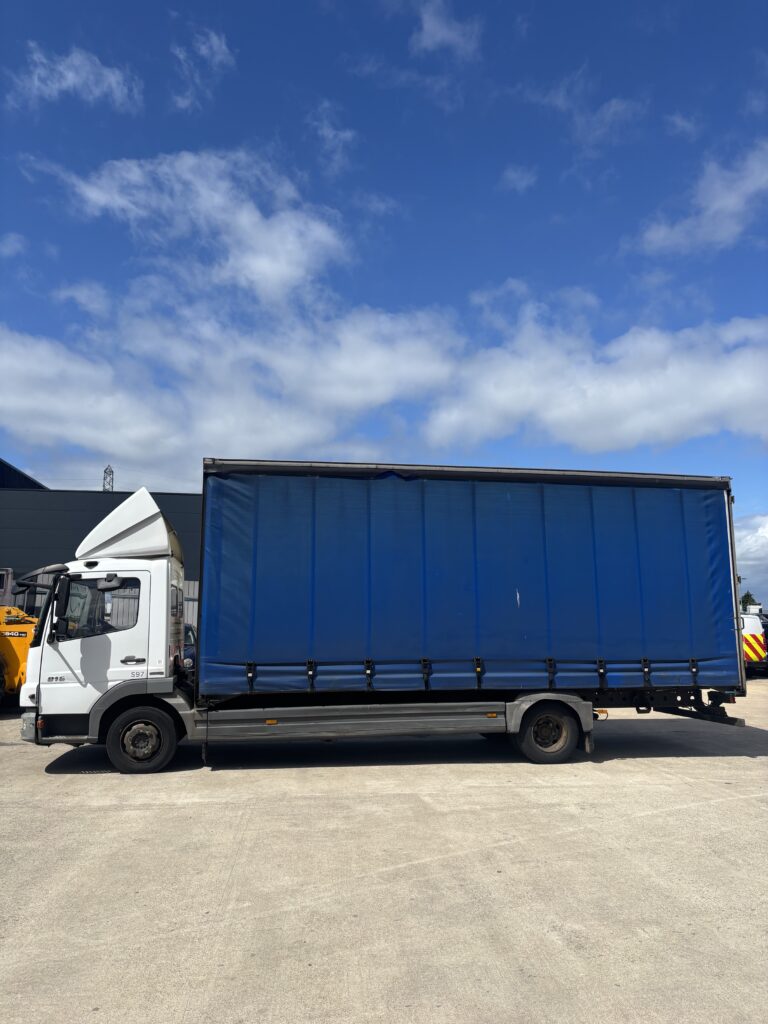 December 2013 Mercedes Atego 816 Curtainsider