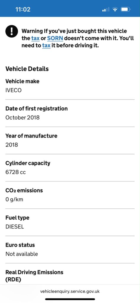 October 2018 Iveco Eurocargo 180e250