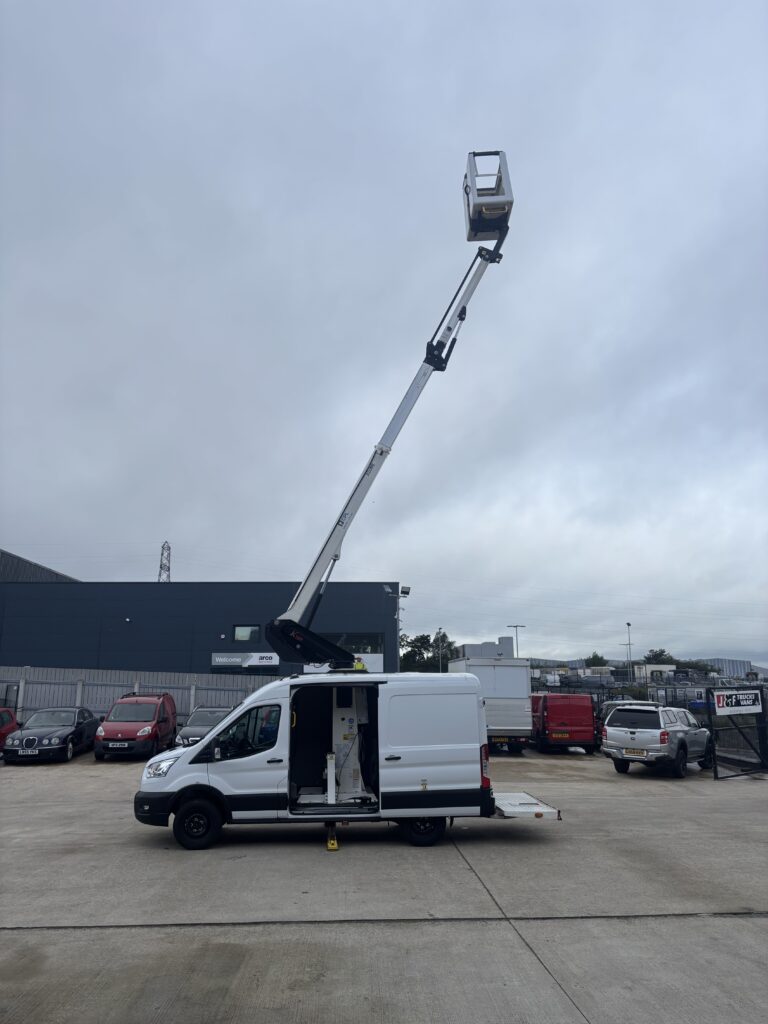 October 2022 Ford Transit 350 Trend EcoBlue Cherry Picker