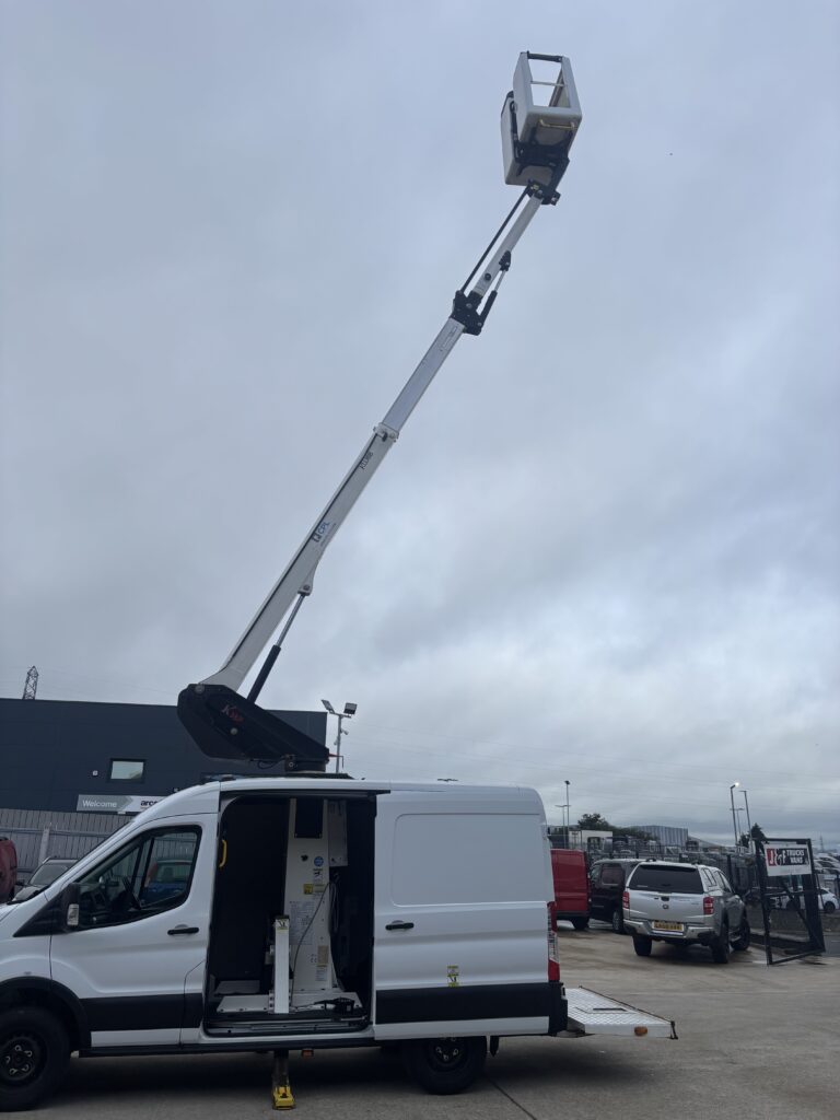 October 2022 Ford Transit 350 Trend EcoBlue Cherry Picker