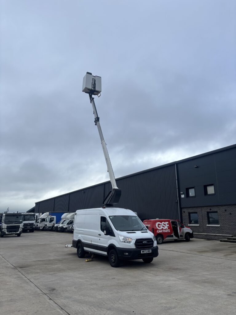 October 2022 Ford Transit 350 Trend EcoBlue Cherry Picker