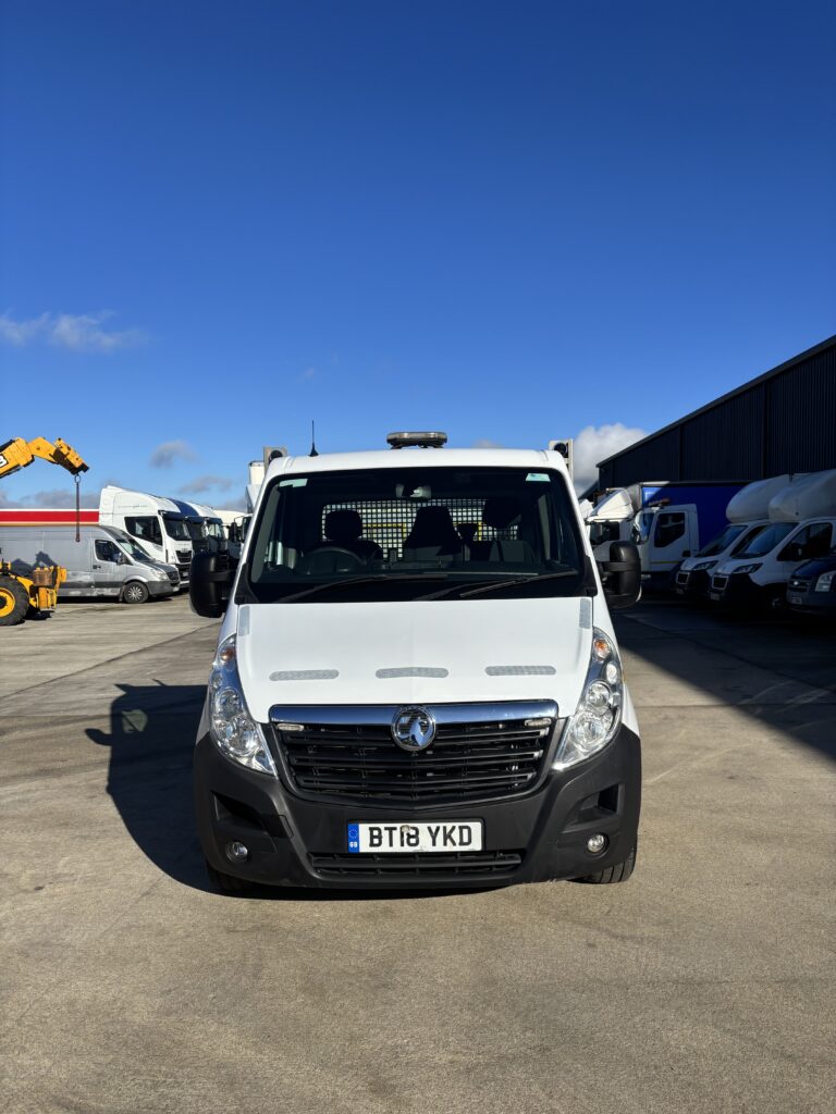 June 2018 Vauxhall Movano L3H1 BiTurbo Dropside