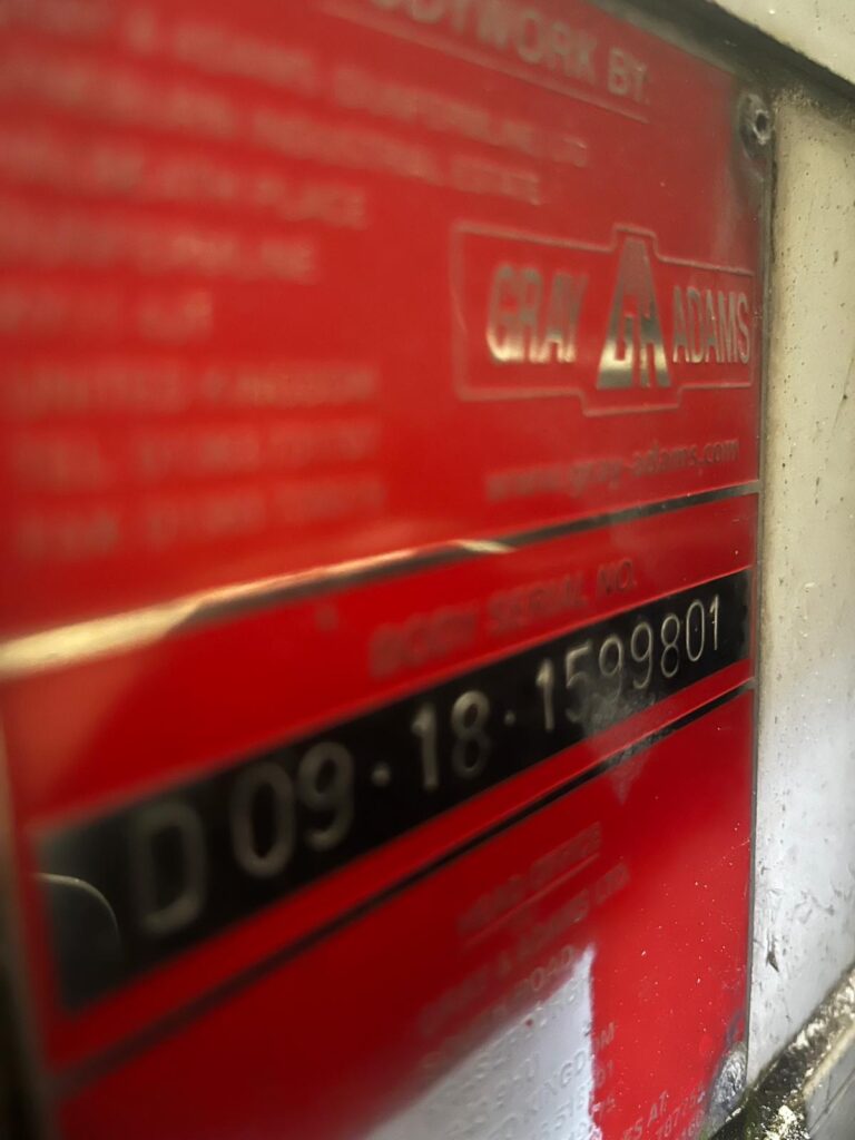 2018 Insulated Fridge Body